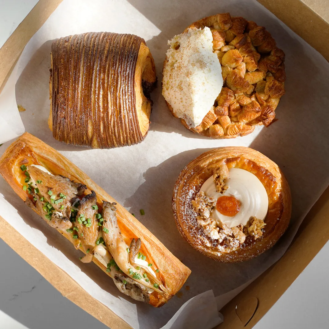 new pastry box at Eden in Avondale